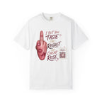 Graphic T-Shirt — 'I Bet You Taste Like Regret and Cheap Rose' Bold Middle-Finger Design