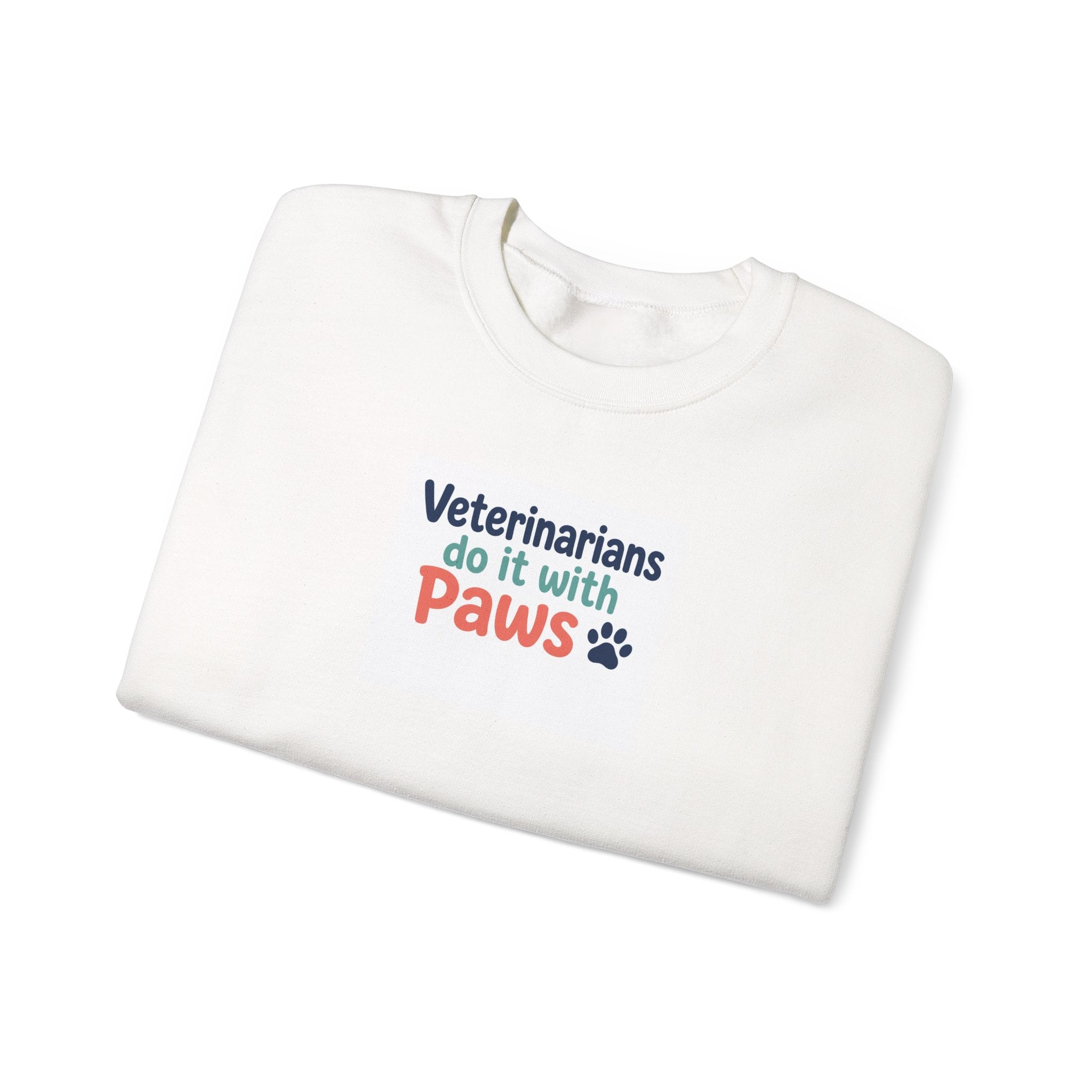 Veterinarians Do It With Paws Crewneck Sweatshirt