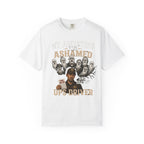 UPS Driver Ghosts Graphic T-Shirt — "My Ancestors Are Ashamed" Statement Tee