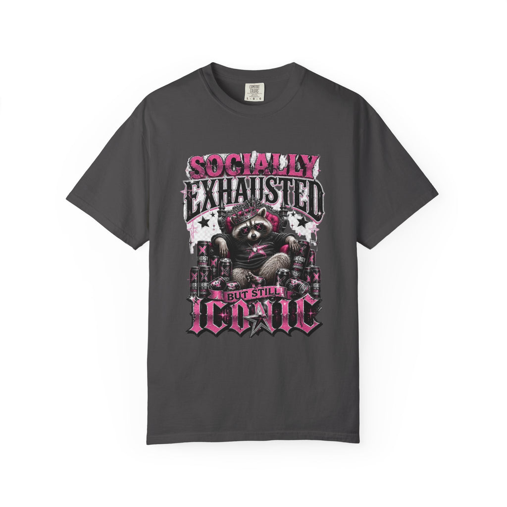 Socially Exhausted But Still Iconic T-Shirt