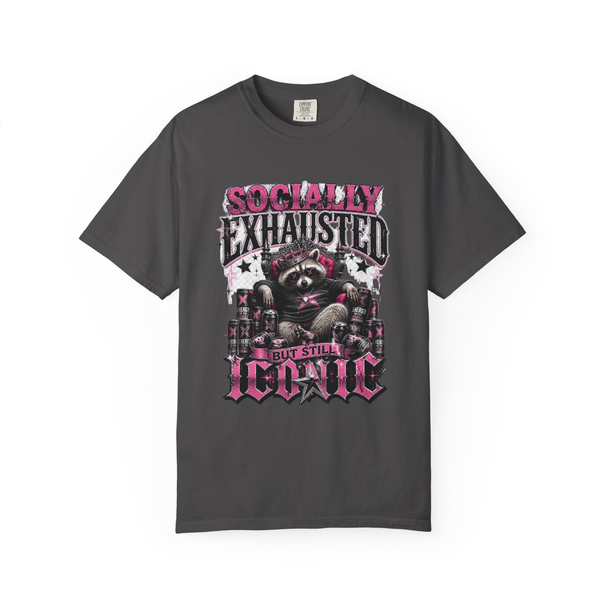 Socially Exhausted But Still Iconic T-Shirt