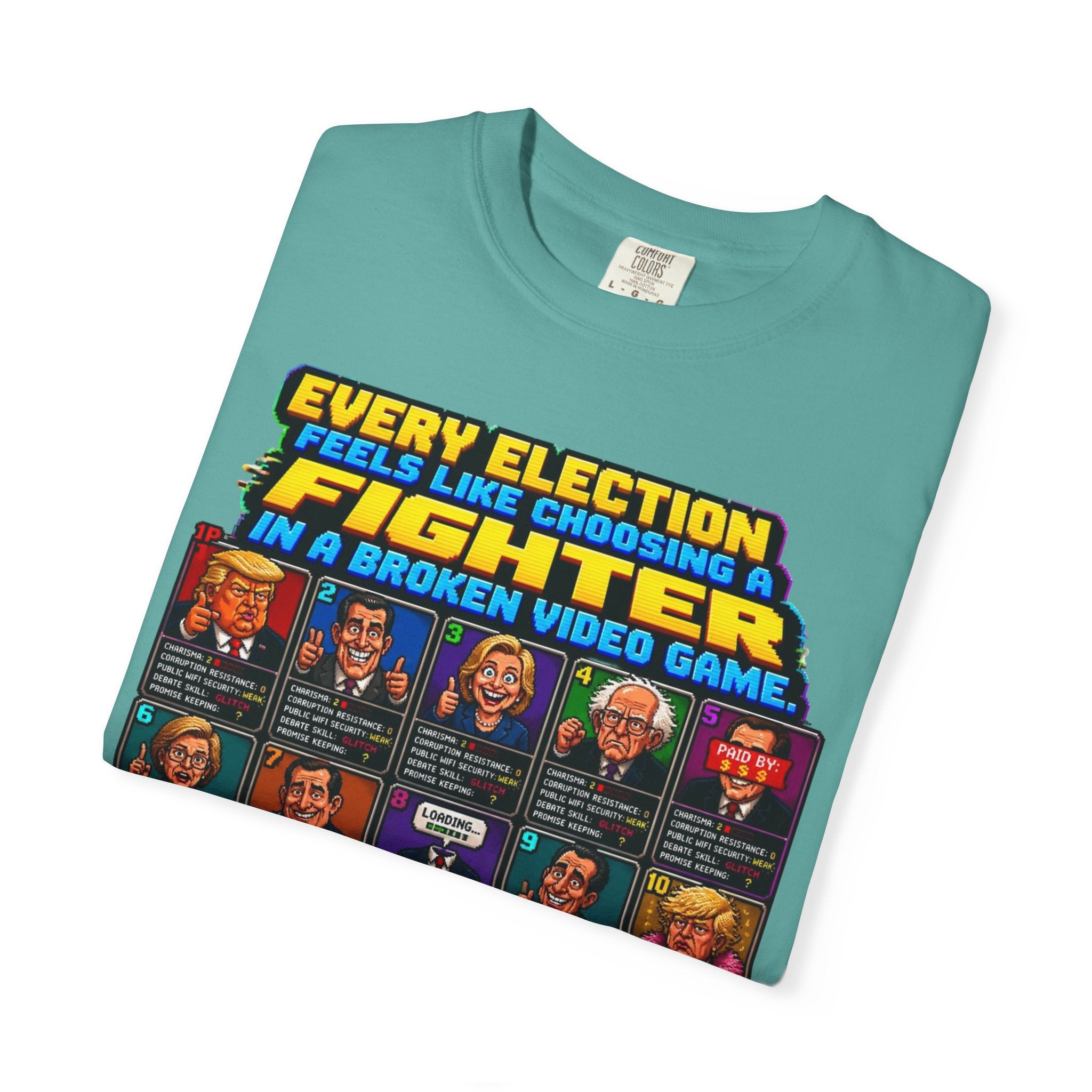 Retro Video Game 'Every Election Feels Like Choosing a Fighter' T-Shirt