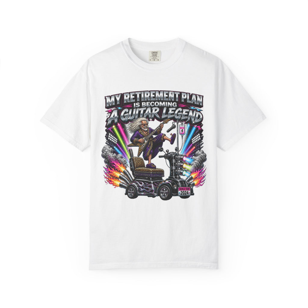 Retirement Plan: Becoming a Guitar Legend T-Shirt