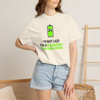 Energy-Saving Mode T-Shirt — 3% Battery Funny Graphic Tee