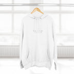 Minimal Embroidered Fleece Hoodie