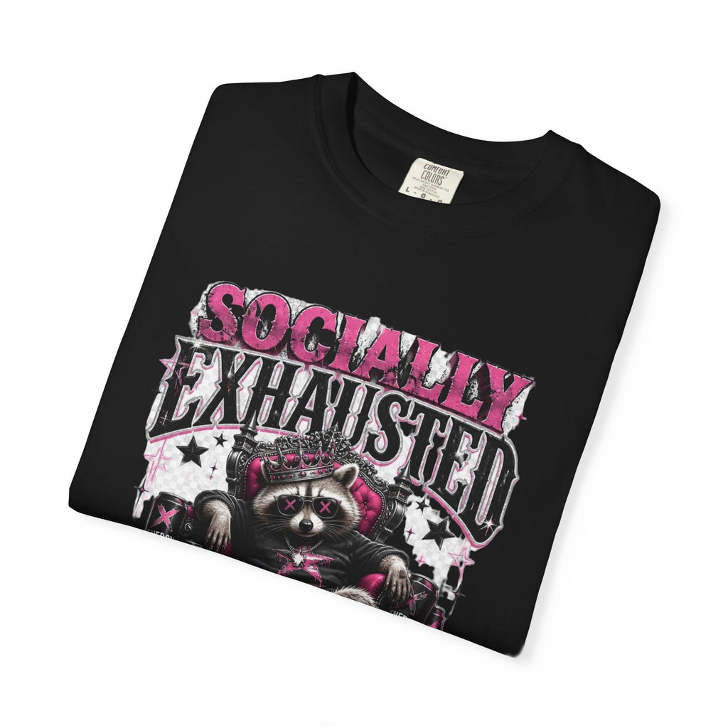 Socially Exhausted But Still Iconic T-Shirt