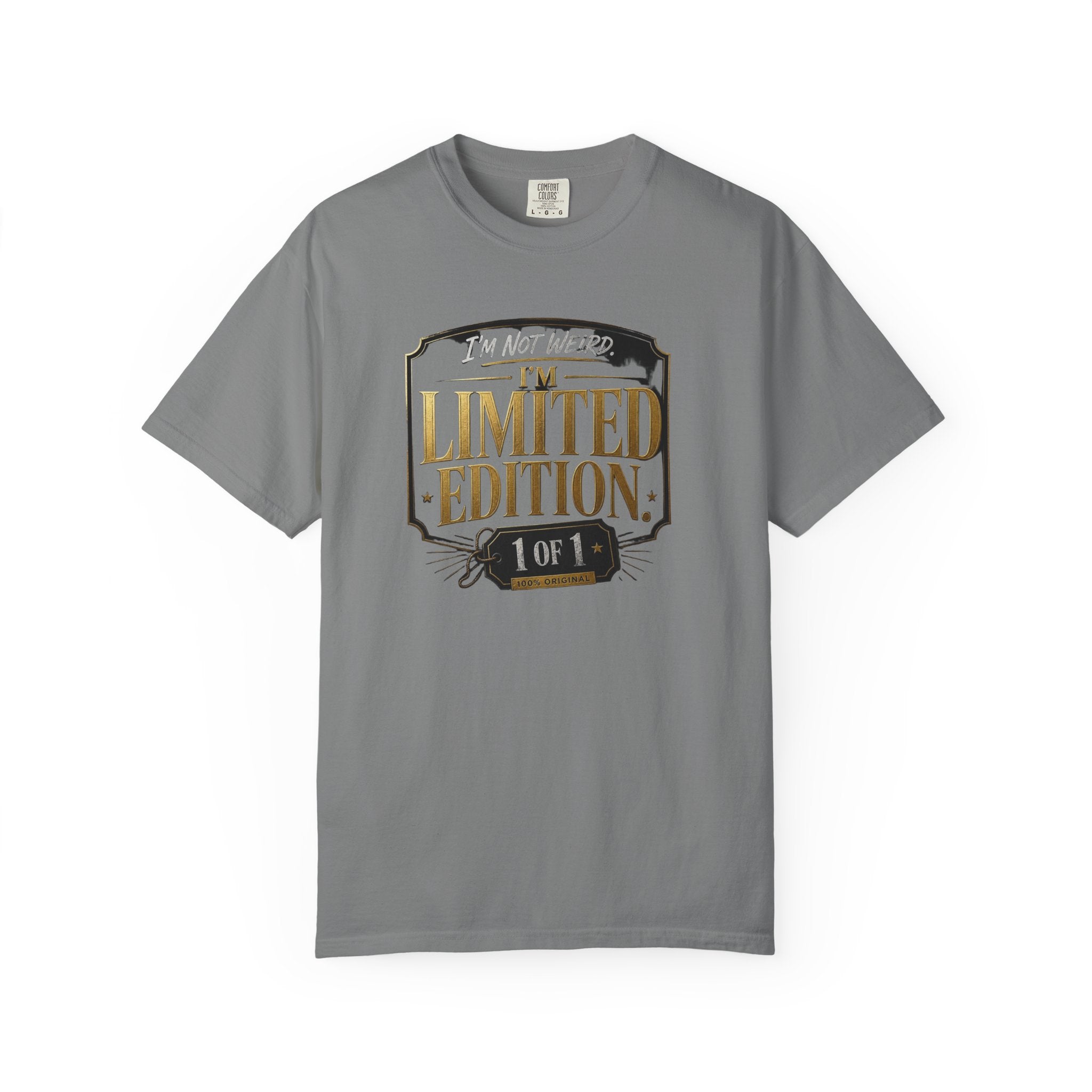 Limited Edition "1 of 1" T-Shirt — Vintage Badge Graphic