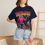 Shredding Calories Since Soundcheck T-Shirt — "No Pain No Riff" Rock Gym Tee