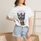 Theater Masks Popcorn Tee — “My Obsession Is Watching People” Graphic T-Shirt