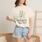 Peace Is the Real Flex T-Shirt