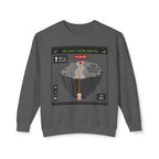 Adopted GPS Crewneck Sweatshirt — 'GPS Says You’re Adopted' Graphic