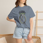 Stress Burns Calories T-Shirt — Funny Workout Hamster Wheel Graphic Tee