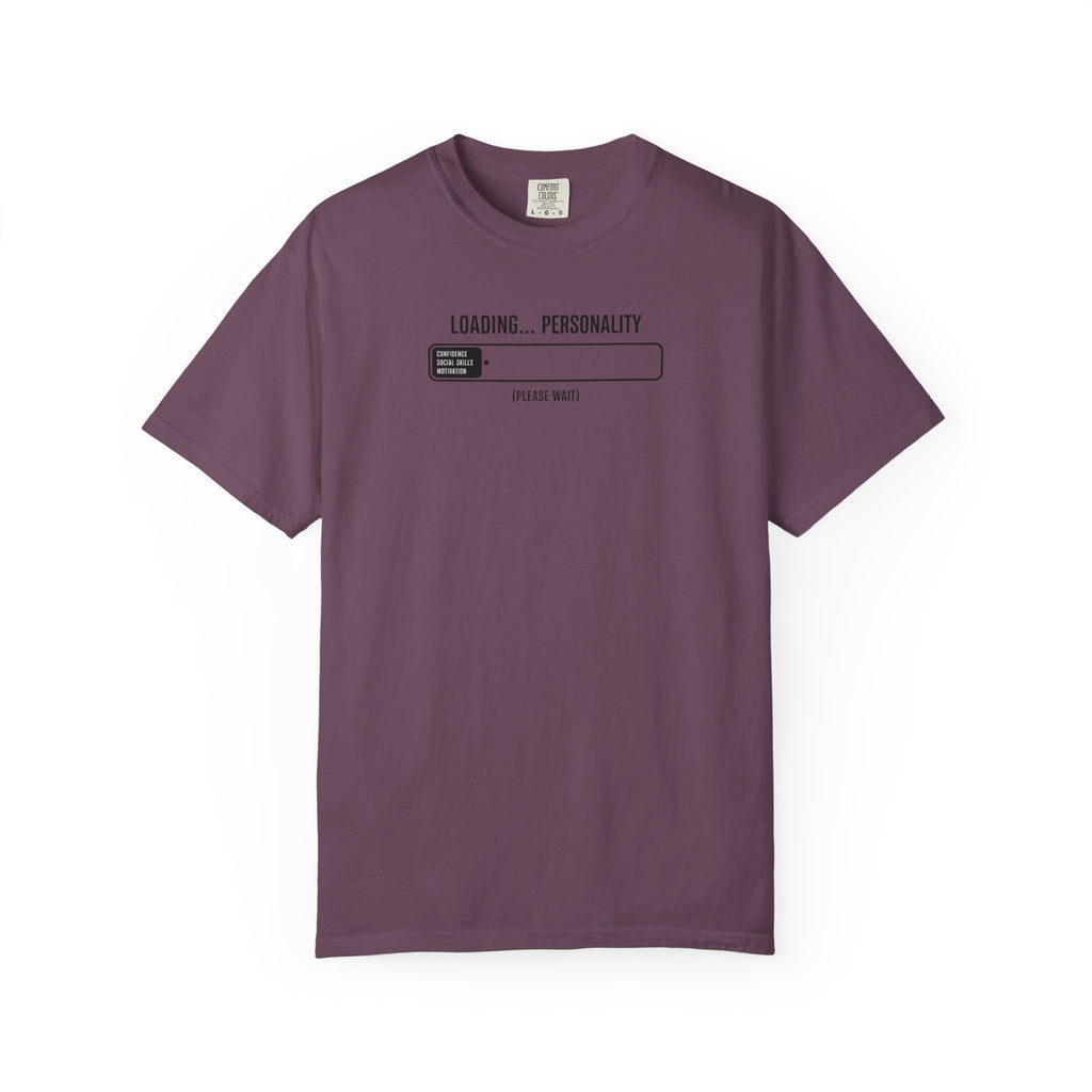 Loading Personality T-Shirt — Funny Progress Bar Graphic Tee