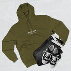 Minimal Embroidered Fleece Hoodie