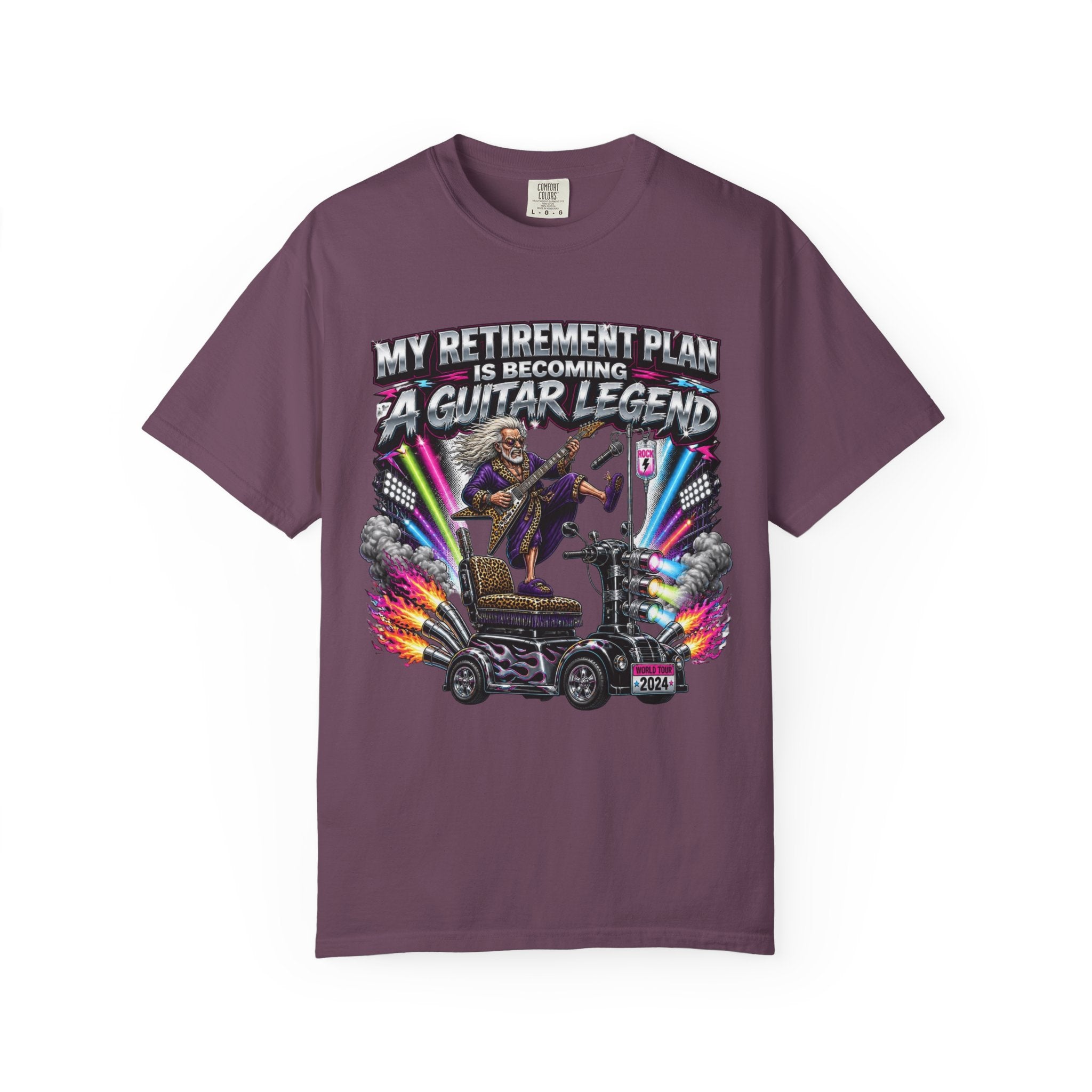Retirement Plan: Becoming a Guitar Legend T-Shirt