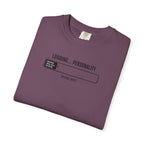 Loading Personality T-Shirt — Funny Progress Bar Graphic Tee