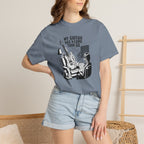 Guitar Lover T‑Shirt — "My Guitar Has Heard Things" Acoustic Music Tee