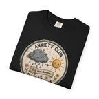 Anxiety Club Survival Badge T-Shirt