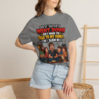 Funny Family T-Shirt — "My WiFi Went Down So I Had To Talk To My Family" Graphic Tee