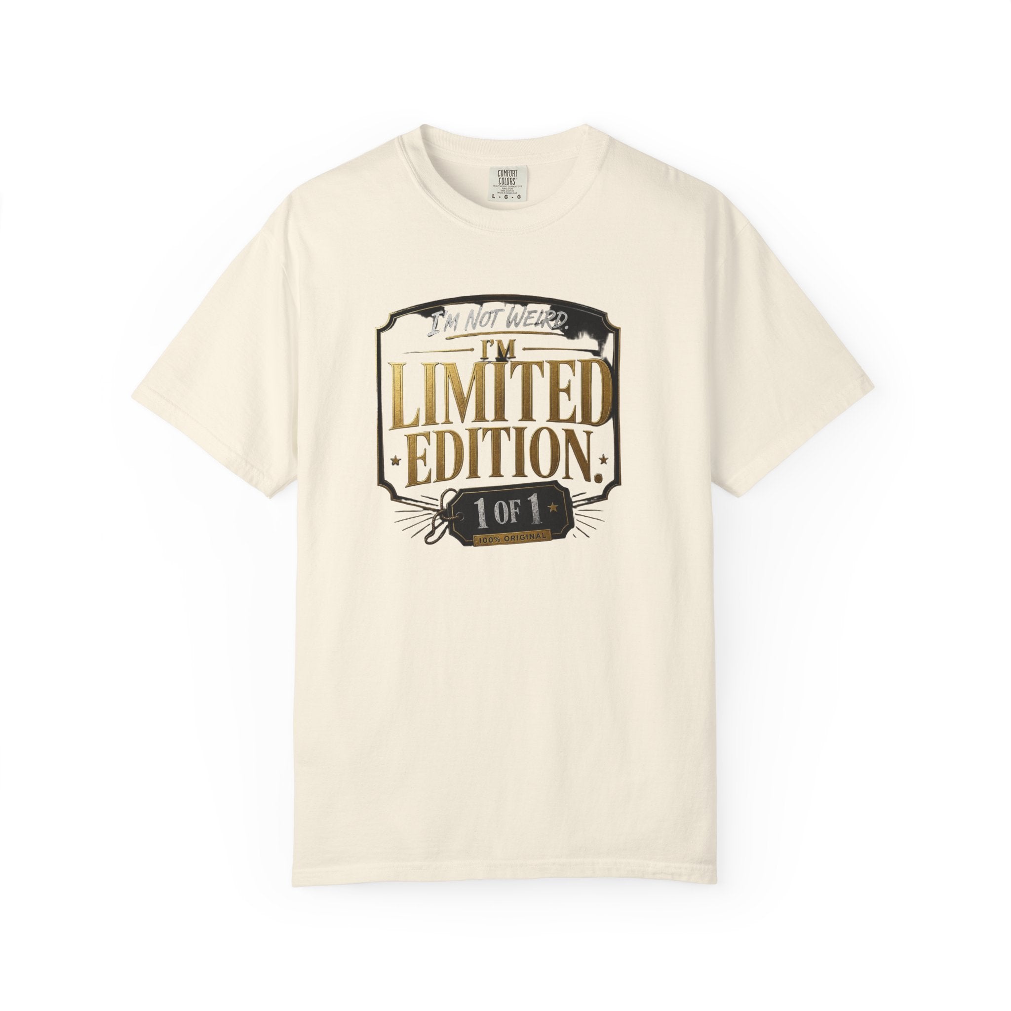 Limited Edition "1 of 1" T-Shirt — Vintage Badge Graphic