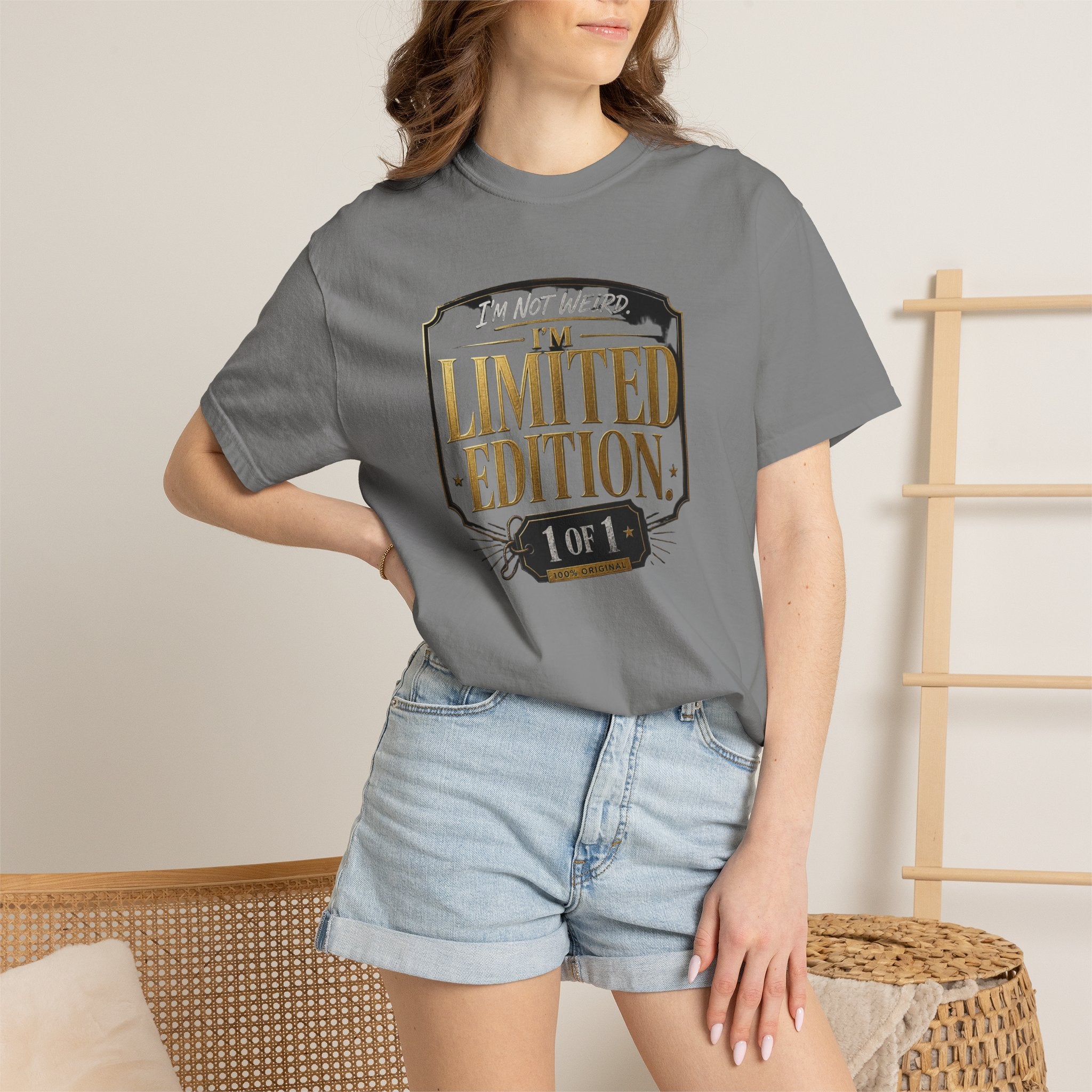 Limited Edition "1 of 1" T-Shirt — Vintage Badge Graphic