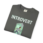 Introvert Exit T-Shirt — Funny Introvert Graphic Tee