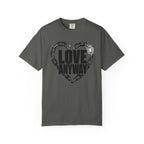 Love Anyway T-Shirt — Broken Chain Heart Graphic Tee