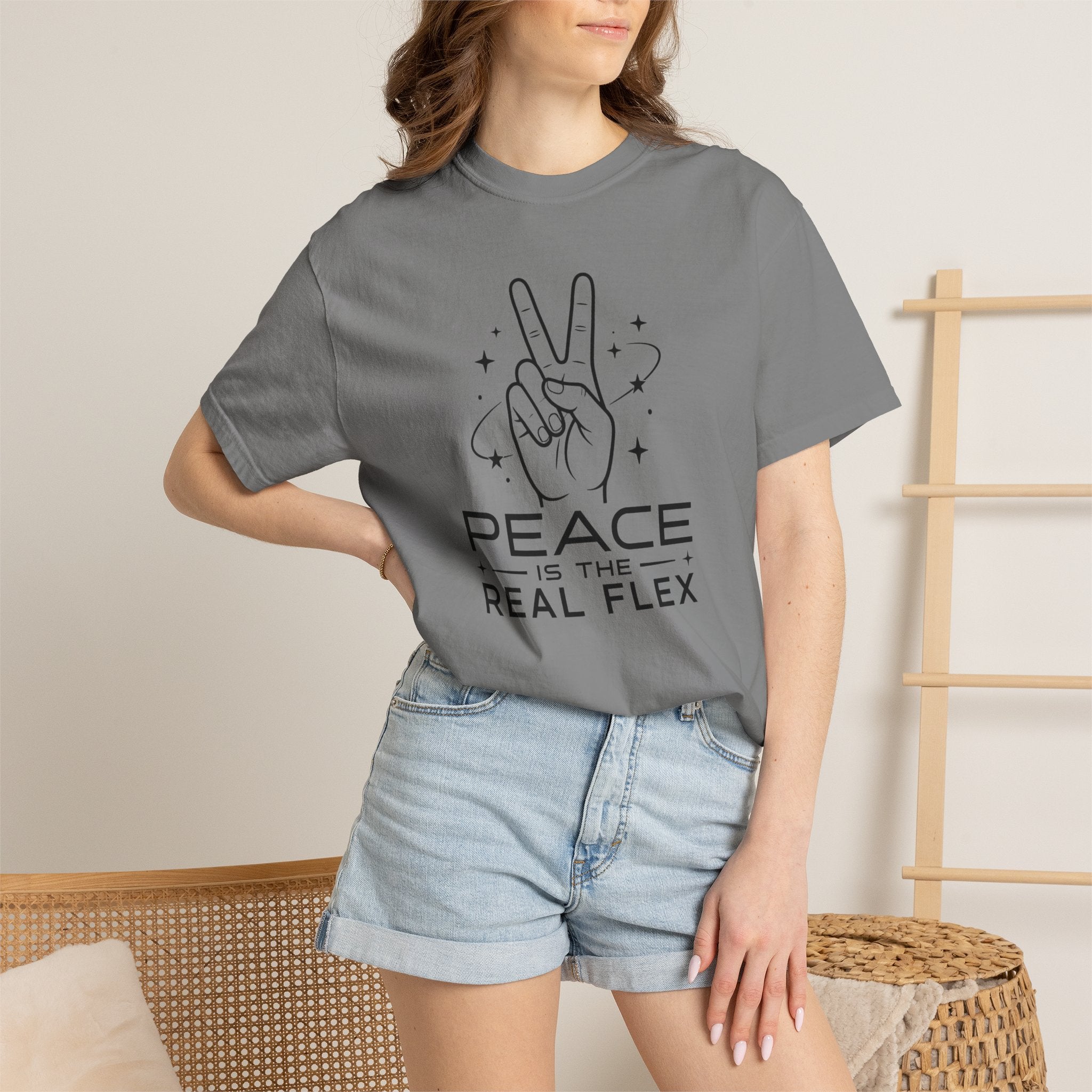 Peace Is the Real Flex T-Shirt