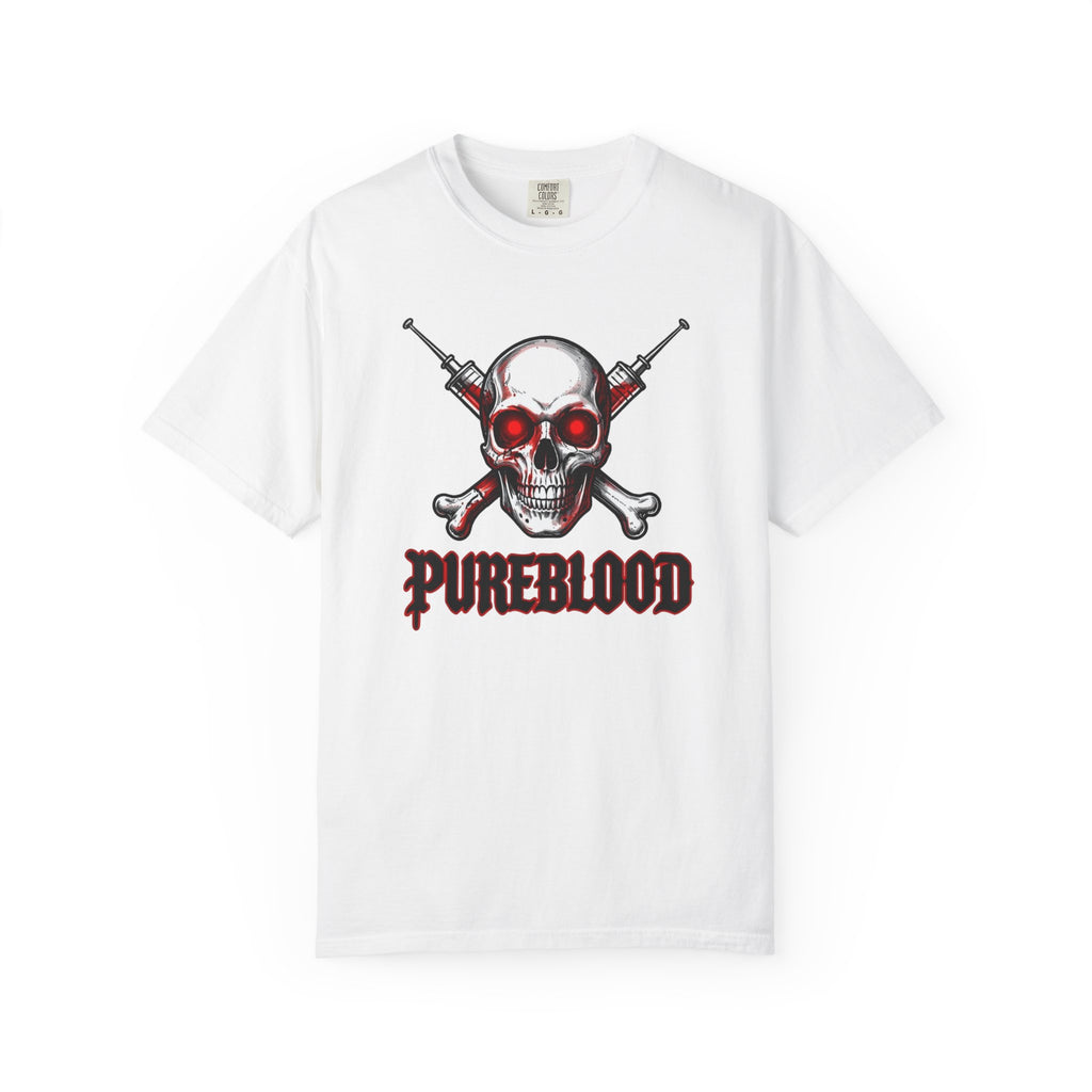 Pureblood Skull T-Shirt — Vampire Goth Graphic Tee
