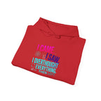 I Came. I Saw. I Overthought Everything Then Left Hoodie — Funny Overthinker Sweatshirt