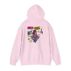 Retro Inspo Hoodie — 'Nope' Meditation Collage Graphic Hooded Sweatshirt