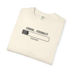 Loading Personality T-Shirt — Funny Progress Bar Graphic Tee