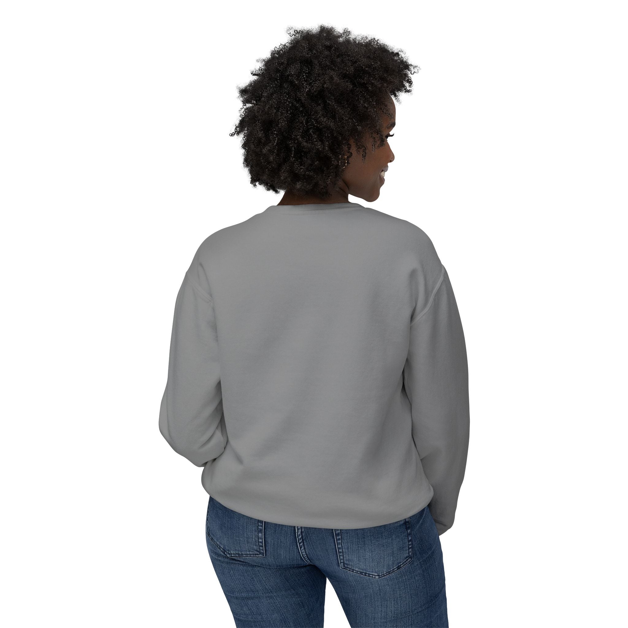 Adopted GPS Crewneck Sweatshirt — 'GPS Says You’re Adopted' Graphic