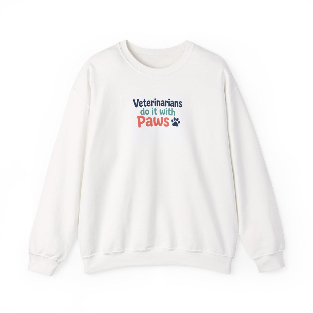 Veterinarians Do It With Paws Crewneck Sweatshirt