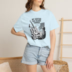 Guitar Lover T‑Shirt — "My Guitar Has Heard Things" Acoustic Music Tee