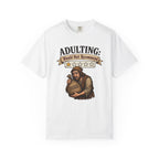 Adulting Would Not Recommend T-Shirt — Funny Taxes Graphic Tee