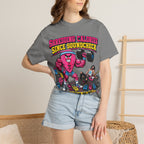 Shredding Calories Since Soundcheck T-Shirt — "No Pain No Riff" Rock Gym Tee