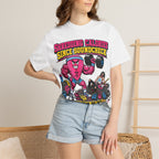 Shredding Calories Since Soundcheck T-Shirt — "No Pain No Riff" Rock Gym Tee