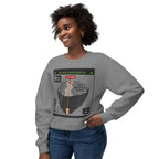 Adopted GPS Crewneck Sweatshirt — 'GPS Says You’re Adopted' Graphic