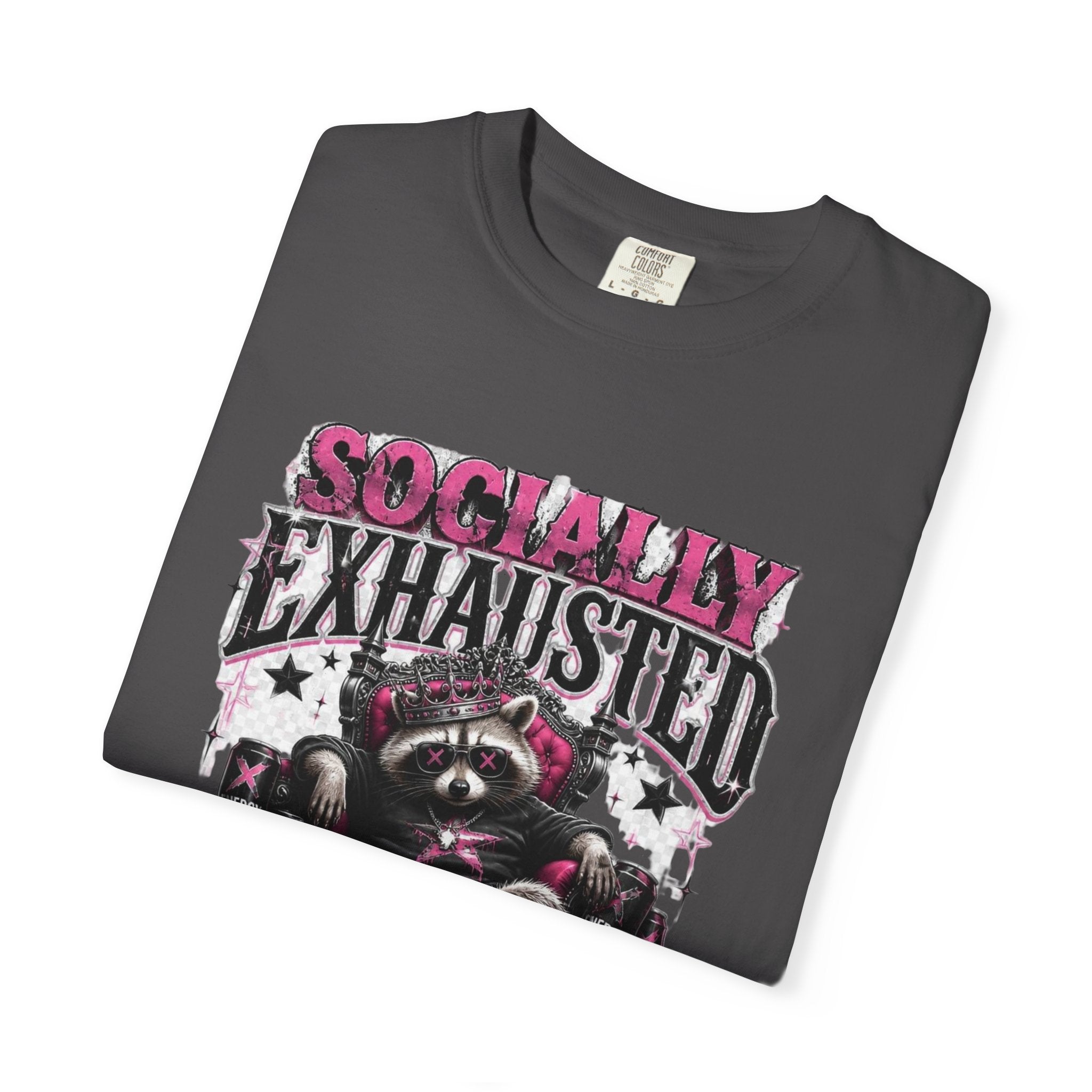 Socially Exhausted But Still Iconic T-Shirt