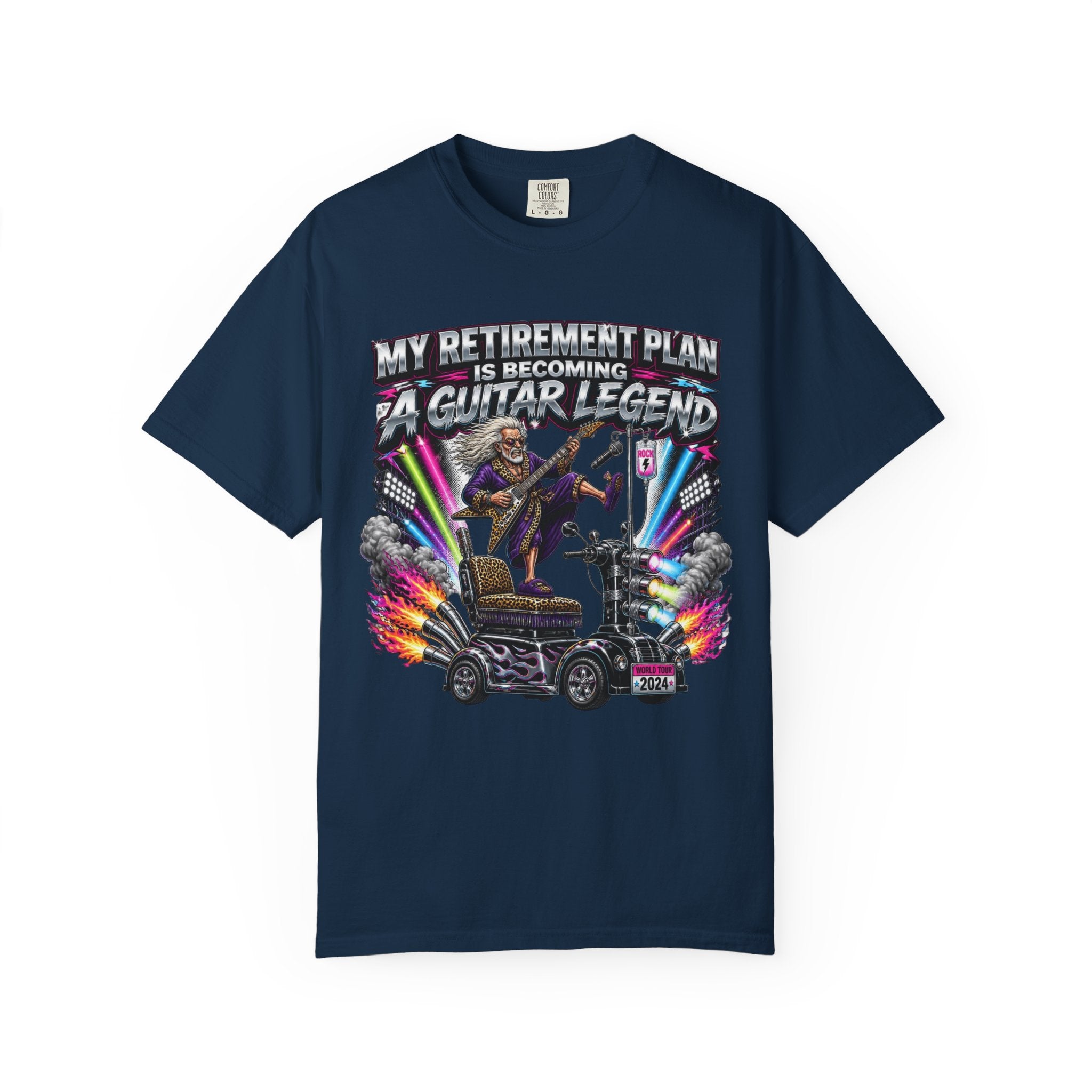 Retirement Plan: Becoming a Guitar Legend T-Shirt