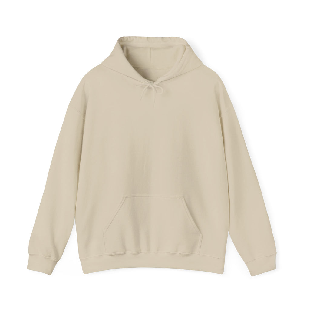 Retro Inspo Hoodie — 'Nope' Meditation Collage Graphic Hooded Sweatshirt