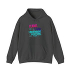 I Came. I Saw. I Overthought Everything Then Left Hoodie — Funny Overthinker Sweatshirt