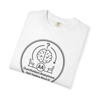 Overthinkers Anonymous T-Shirt — "Still Thinking About It" Graphic Tee
