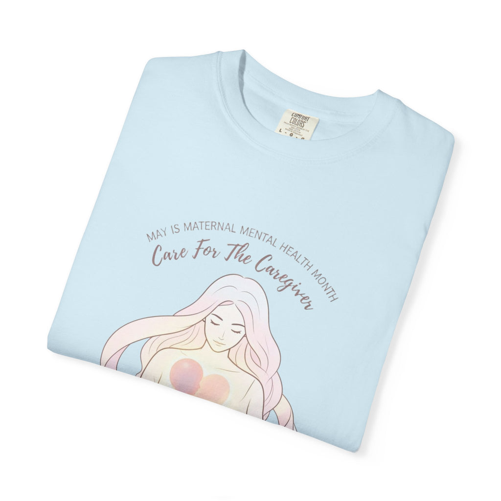 T-Shirt — Care For The Caregivers Graphic Tee (Self-Care Heart Illustration)