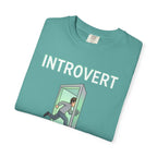 Introvert Exit T-Shirt — Funny Introvert Graphic Tee