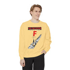 Rebel Graphic Sweatshirt — "F*** The System" Stairs Design