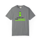 Energy-Saving Mode T-Shirt — 3% Battery Funny Graphic Tee