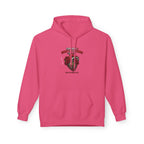 Hockey Heart Shield Hoodie — Proud to Play 'Til the End