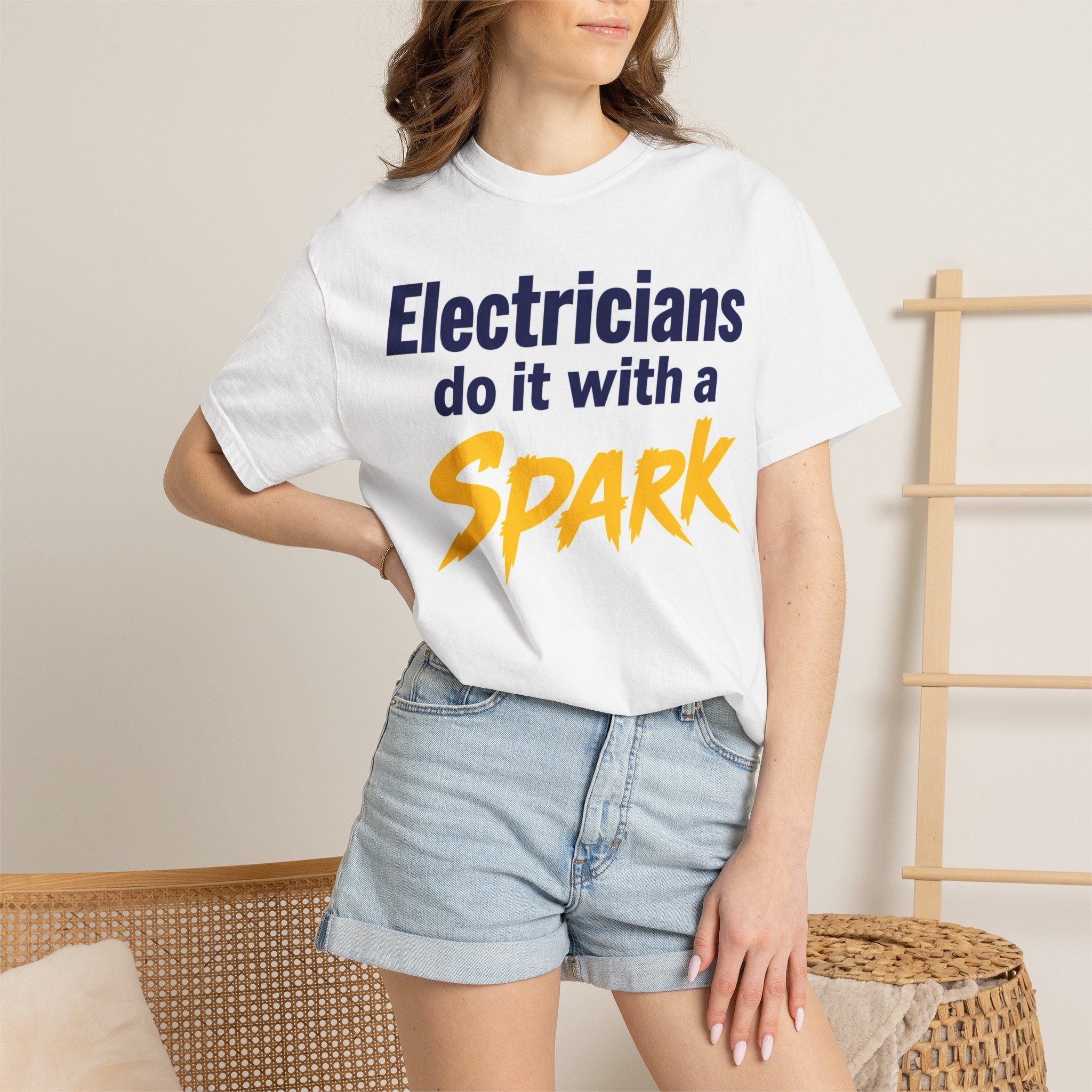 Electricians Do It With A Spark T-Shirt